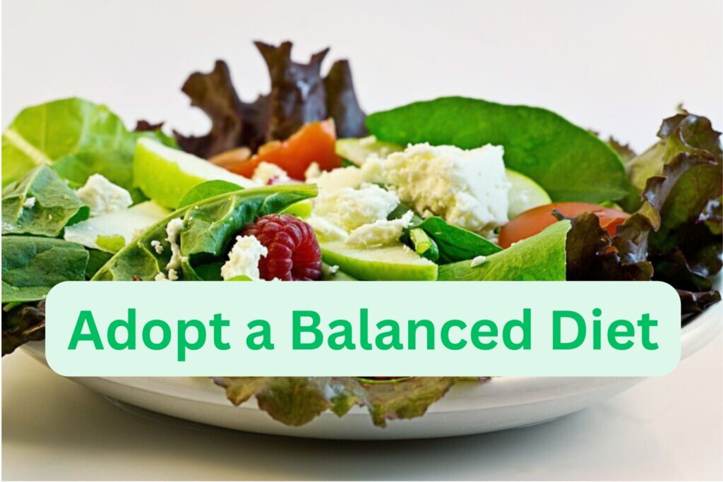 Adopt a Balanced Diet