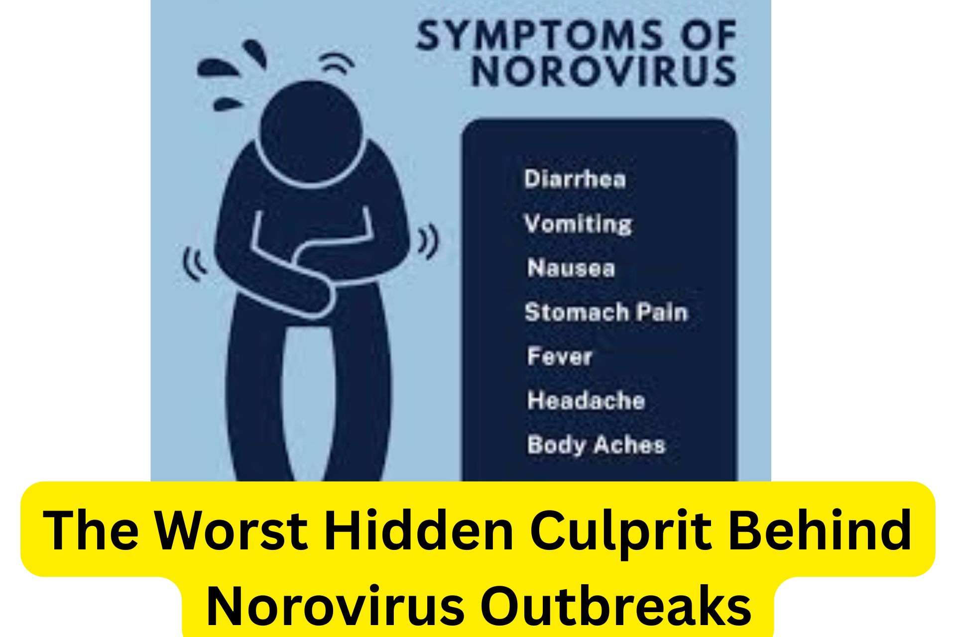 The Worst Hidden Culprit Behind Norovirus Outbreaks
